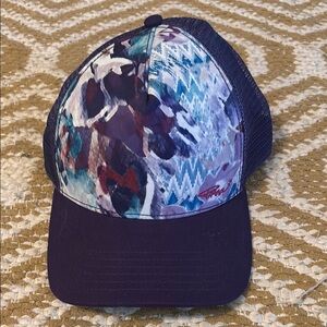 Prana purple pastel trucker hat
